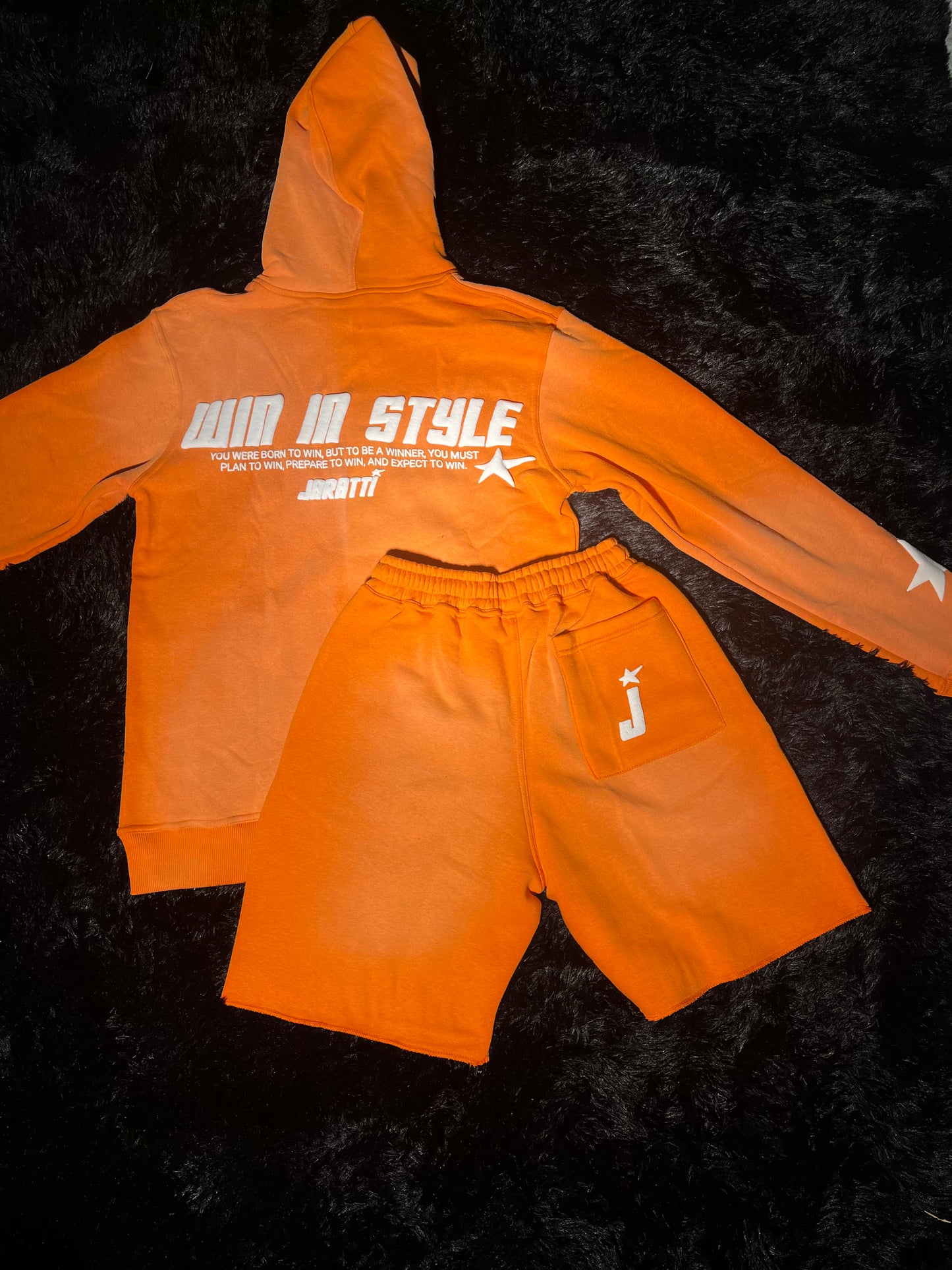 Orange Zip Set