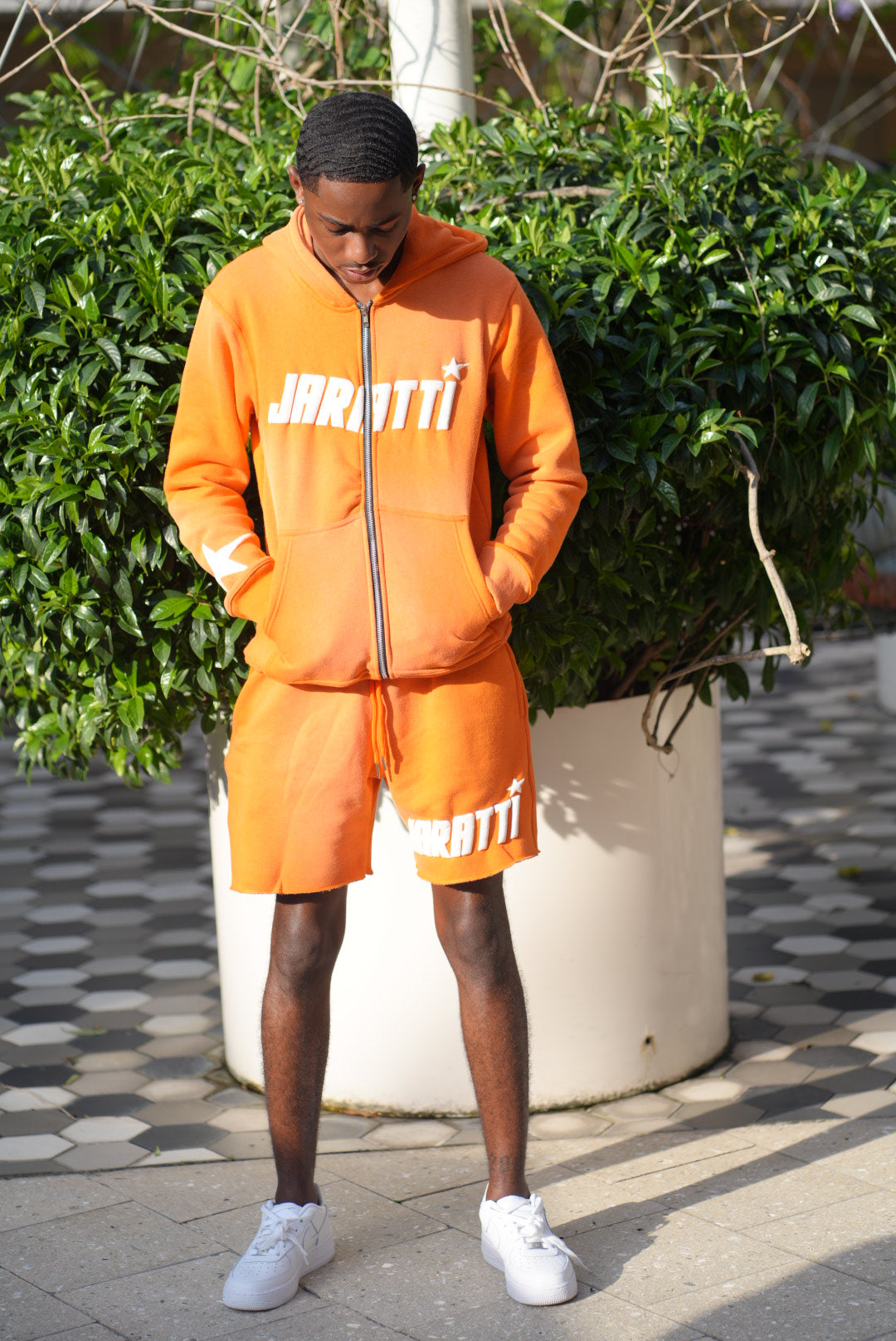 Orange Zip Set