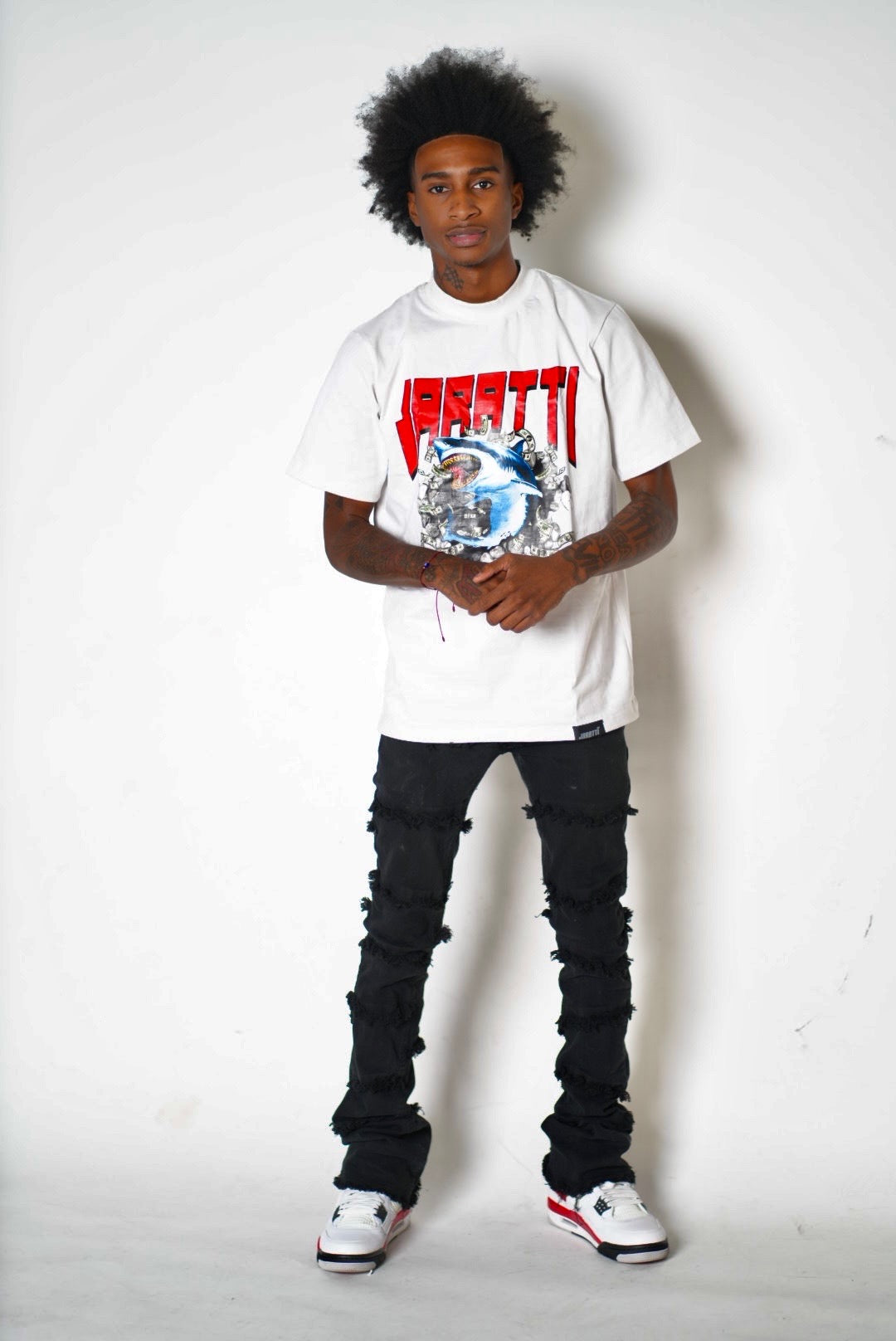 Money Talk Shark Tee